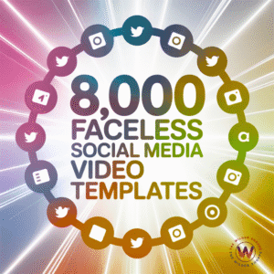 8,000 Faceless Templates