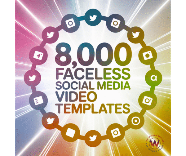 8,000 Faceless Templates