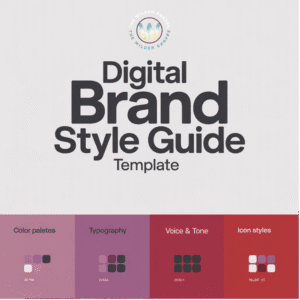 Digital Brand Style Guide Template